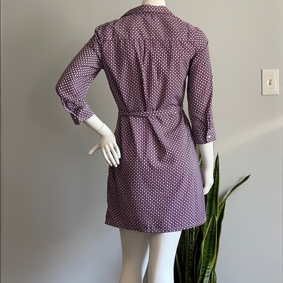 Banana Republic Geometrical Pattern Shirt Dress - Picture 4 of 7